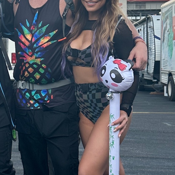 Rainbow Reflective IHeartRaves Set (4 pieces) - Picture 3 of 3